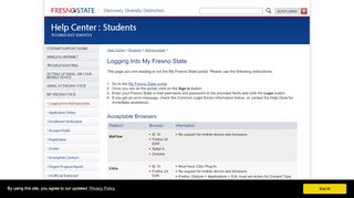 
                            2. Logging Into MyFresnoState