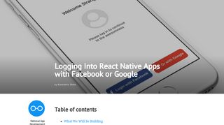 
                            13. Logging Into React Native Apps with Facebook or Google | Rational ...