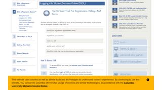 
                            3. Logging into Student Services Online (SSOL) | Columbia ...
