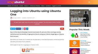 
                            8. Logging into Ubuntu using Ubuntu One - OMG! Ubuntu!