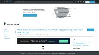 
                            4. logging - What does it mean when there are many POST ...