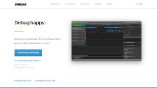 
                            2. Logic analyzer software from Saleae