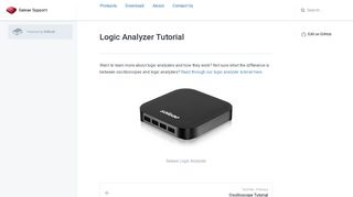 
                            5. Logic Analyzer Tutorial - Saleae Support