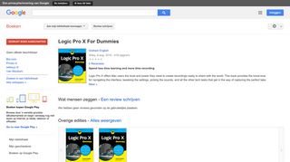 
                            9. Logic Pro X For Dummies