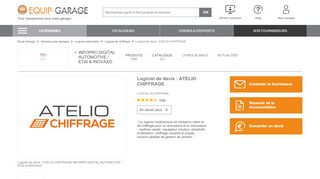 
                            4. Logiciel de devis : ATELIO CHIFFRAGE de ETAI : informations et ...