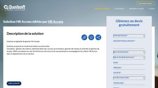 
                            8. Logiciel Ressources Humaines / Paie / GRH HR Access - Solution ...