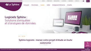 
                            5. Logiciel Sphinx Connect, enquête et questionnaire en ligne | Le Sphinx