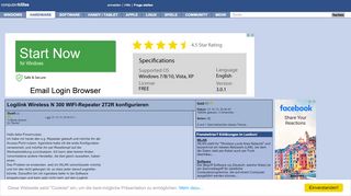 
                            12. Logilink Wireless N 300 WIFI-Repeater 2T2R konfigurieren ...