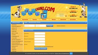 
                            11. Login - 12345casino.com ein Punkte Casino mit Coony von Casoony