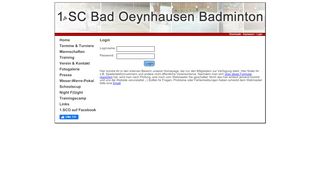 
                            2. Login - 1.SCO Badminton