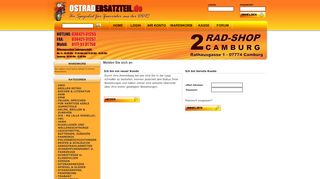 
                            3. Login - 2-Rad Oldtimerersatzteile