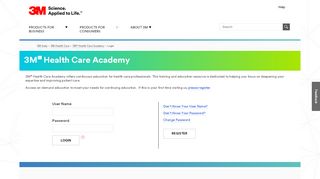
                            6. Login 3M Health Care Academy - 3M India