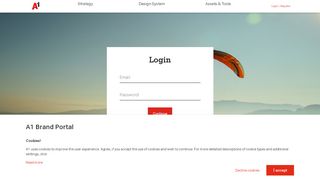
                            8. Login – A1 Brand Portal