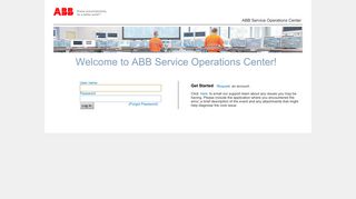 
                            10. Login - ABB Service Operations Center
