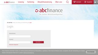
                            2. Login | abcfinance