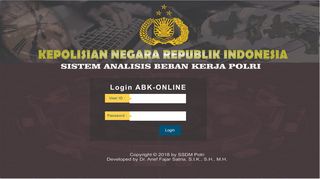 
                            6. Login ABK-ONLINE