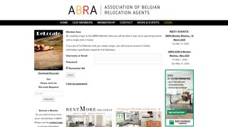 
                            2. Login - ABRA - Abra Relocations