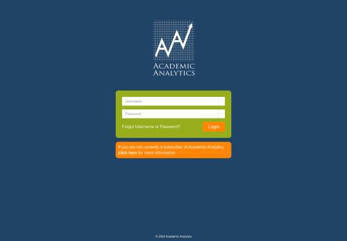 
                            9. Login | Academic Analytics Portal