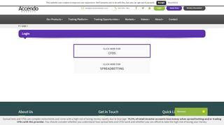 
                            2. Login - Accendo Markets
