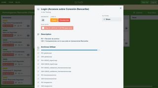 
                            8. Login (Accesos sobre Conexión Bancaribe) on Homologacion ... - Trello