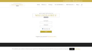 
                            1. Login | Accountants Millionaires' Club