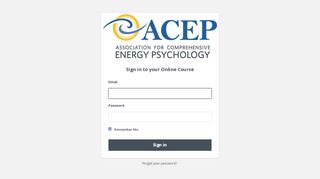 
                            7. Login - ACEP Online Courses