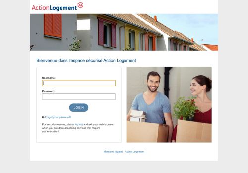 
                            1. Login - Action Logement Service – Authentification - Loca-Pass