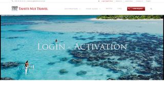 
                            13. Login - Activation Archives - Tahiti Nui Travel