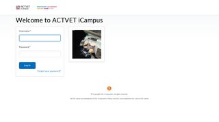 
                            5. Login - ACTVET iCampus