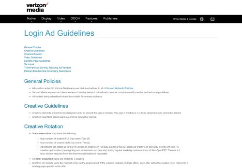 
                            10. Login Ad Guidelines - Oath Ad Specs