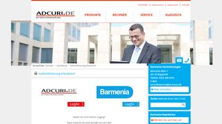 
                            4. Login Adcuri - Barmenia Versicherungen