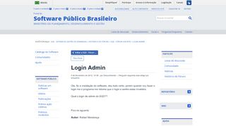 
                            8. Login Admin - SGD - Sistema de Gestão de Demandas - Software ...