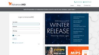 
                            1. Login | AdvancedMD