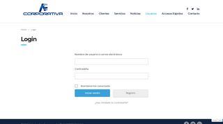 
                            5. Login - AE Corporativa