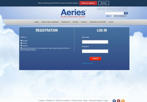 
                            2. Login - Aeries