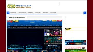 
                            5. Login AFAPOKER Archives - KERJAQQ.com Situs Alternatif Agen Judi ...