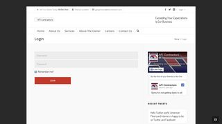 
                            9. Login | AFI Contractors