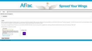 
                            8. Login - Aflac