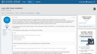 
                            1. Login after freetz installation | IP Phone Forum