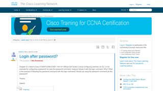 
                            5. Login after password? - 66451 - The Cisco Learning Network