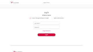 
                            7. Login | Agent Portal | Virgin Australia