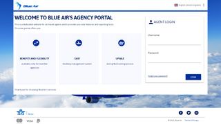 
                            4. Login Agente - Blue Air's AGENCY PORTAL