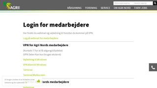 
                            3. Login / agrinord.dk