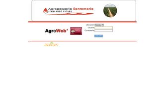 
                            1. Login - Agropecuaria Santamaria