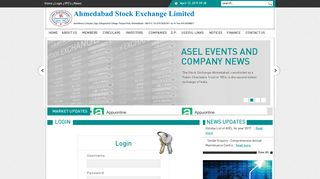 
                            1. Login - Ahmedabad Stock Exchange Limited