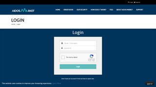 
                            3. Login - Aidos Kuneen Market