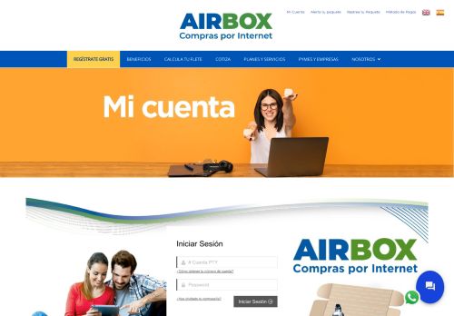 
                            3. Login - Airbox