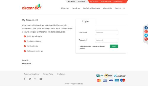 
                            13. Login - Airconnect Broadband Coimbatore | Fiber Internet in ...