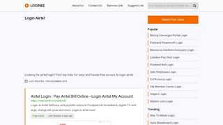 
                            4. Login Airtel