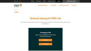 
                            1. Login Akun | FWD Life Indonesia